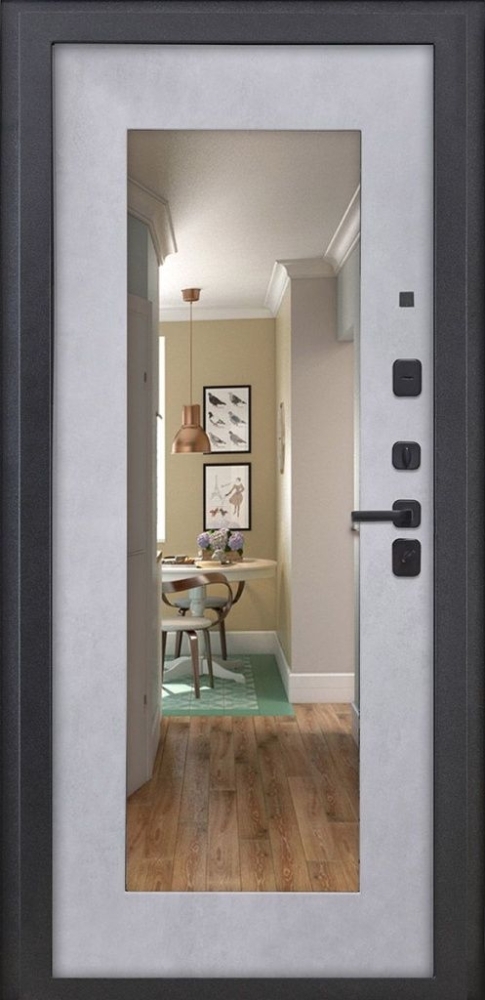 Товар Дверь ДвериПРО L-3b ФЛЗ-603 Бетон снежный DPRO195639