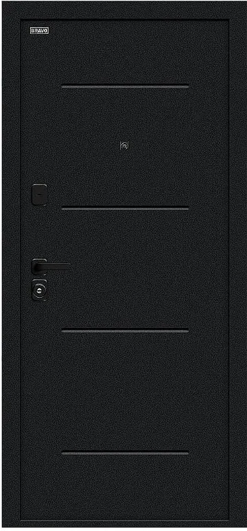 Товар Дверь Браво Граффити-1 Инсайд/SBlack Букле черное/Snow Art DIS007407